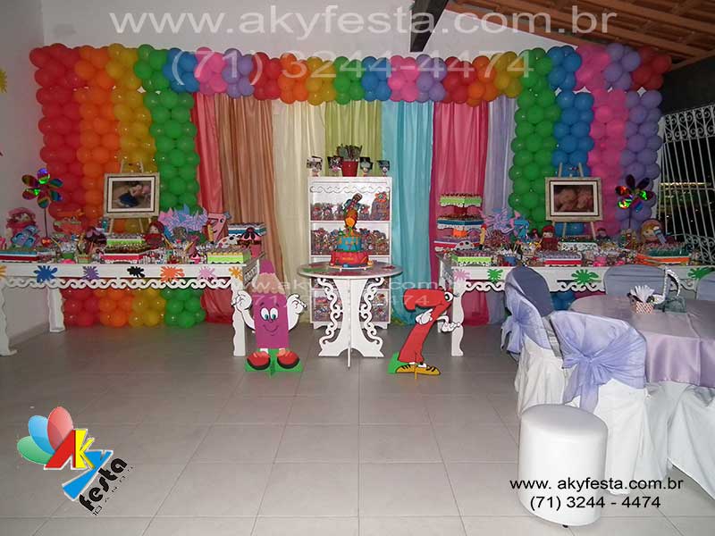 Guia Completo de Bolos e Doces para o Tema Pintando o 7