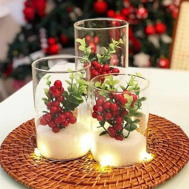 árvore de natal simples e criativa