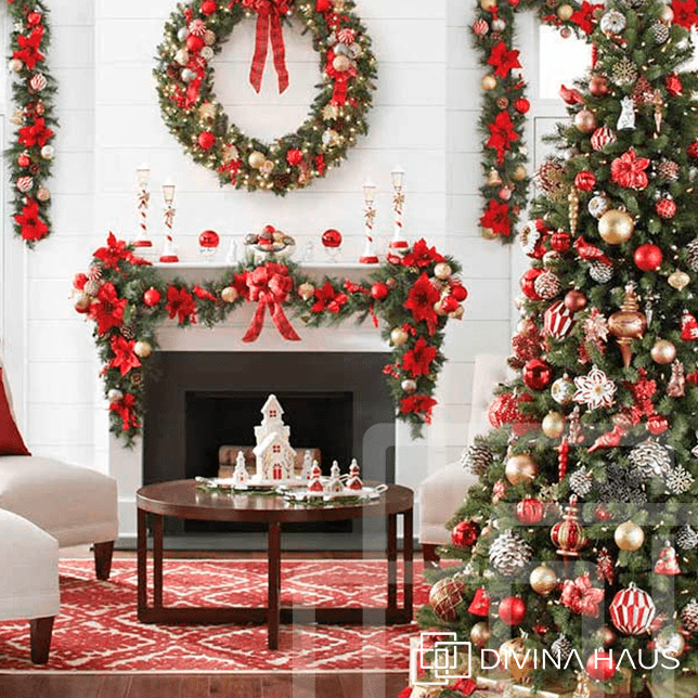 tendências de decoração de natal 2025