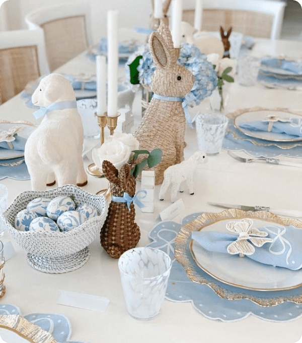 Explorando o Estilo Rústico Chic na Decoração de Páscoa 2026