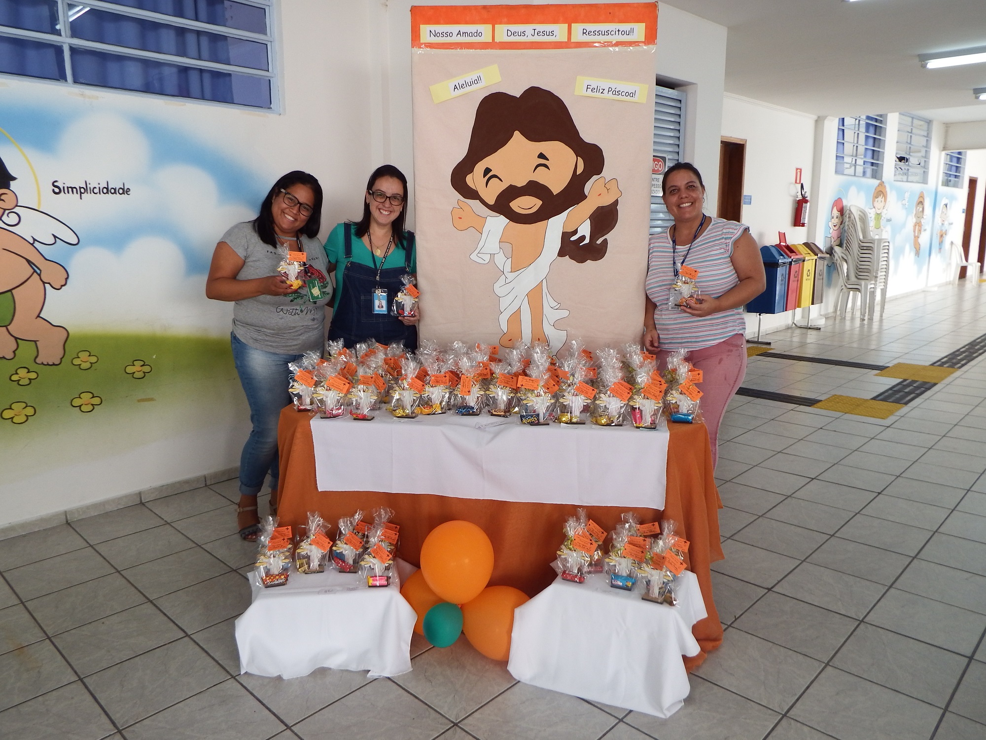 decoracao de pascoa na escola