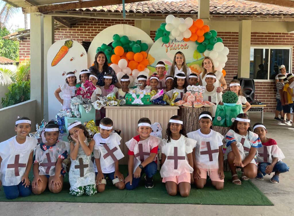decoracao de pascoa na escola