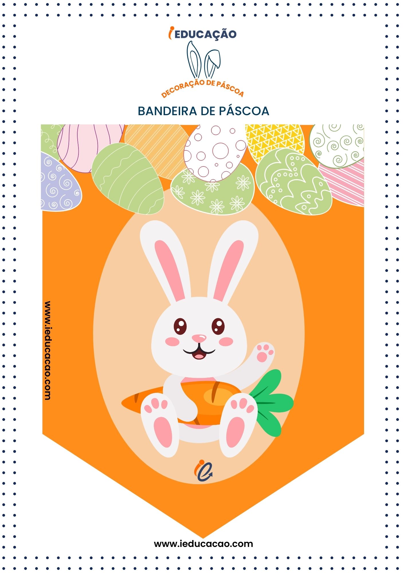 Guirlandas e Móbiles de Páscoa: Passo a Passo para Professores