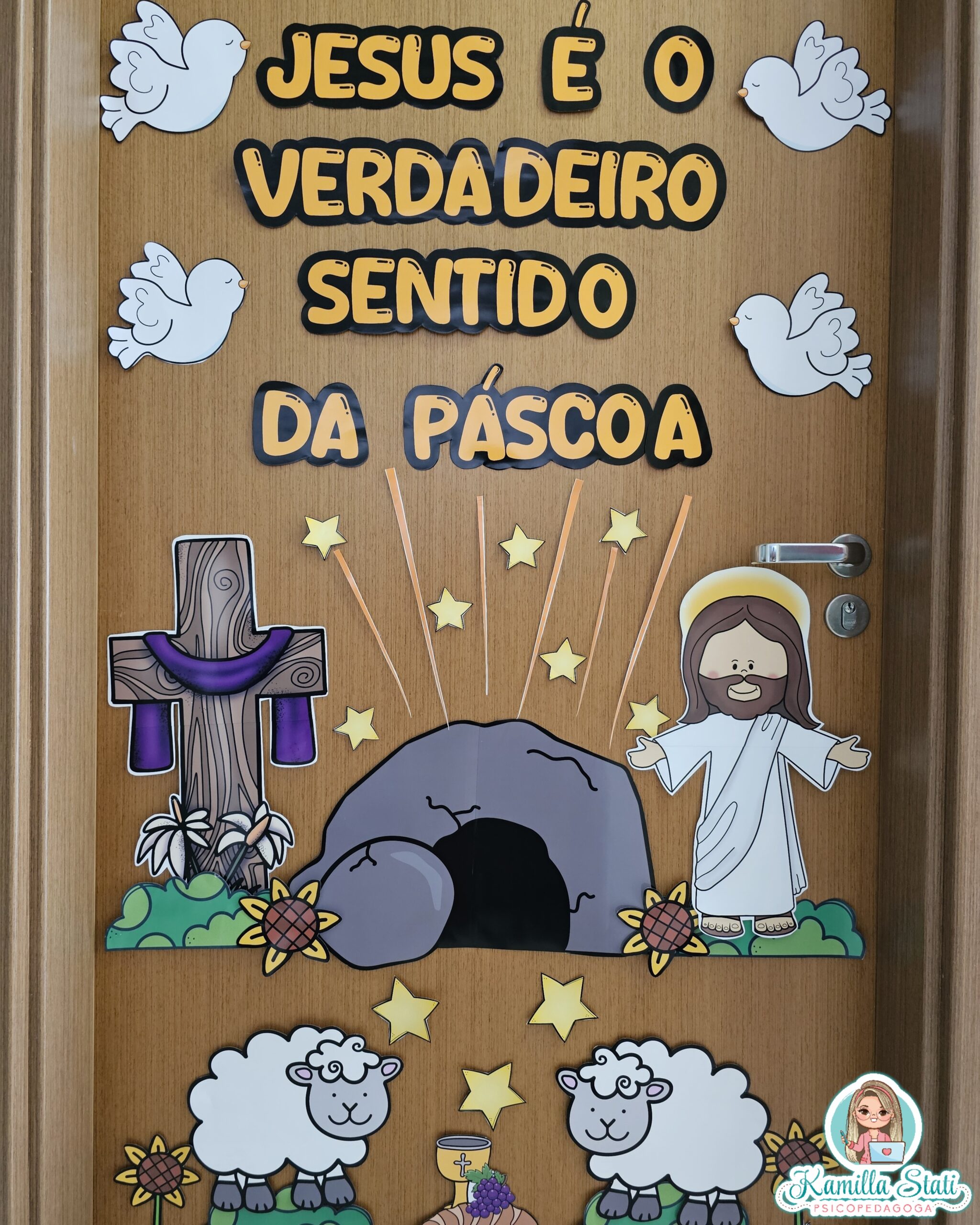 decoracao de pascoa na igreja