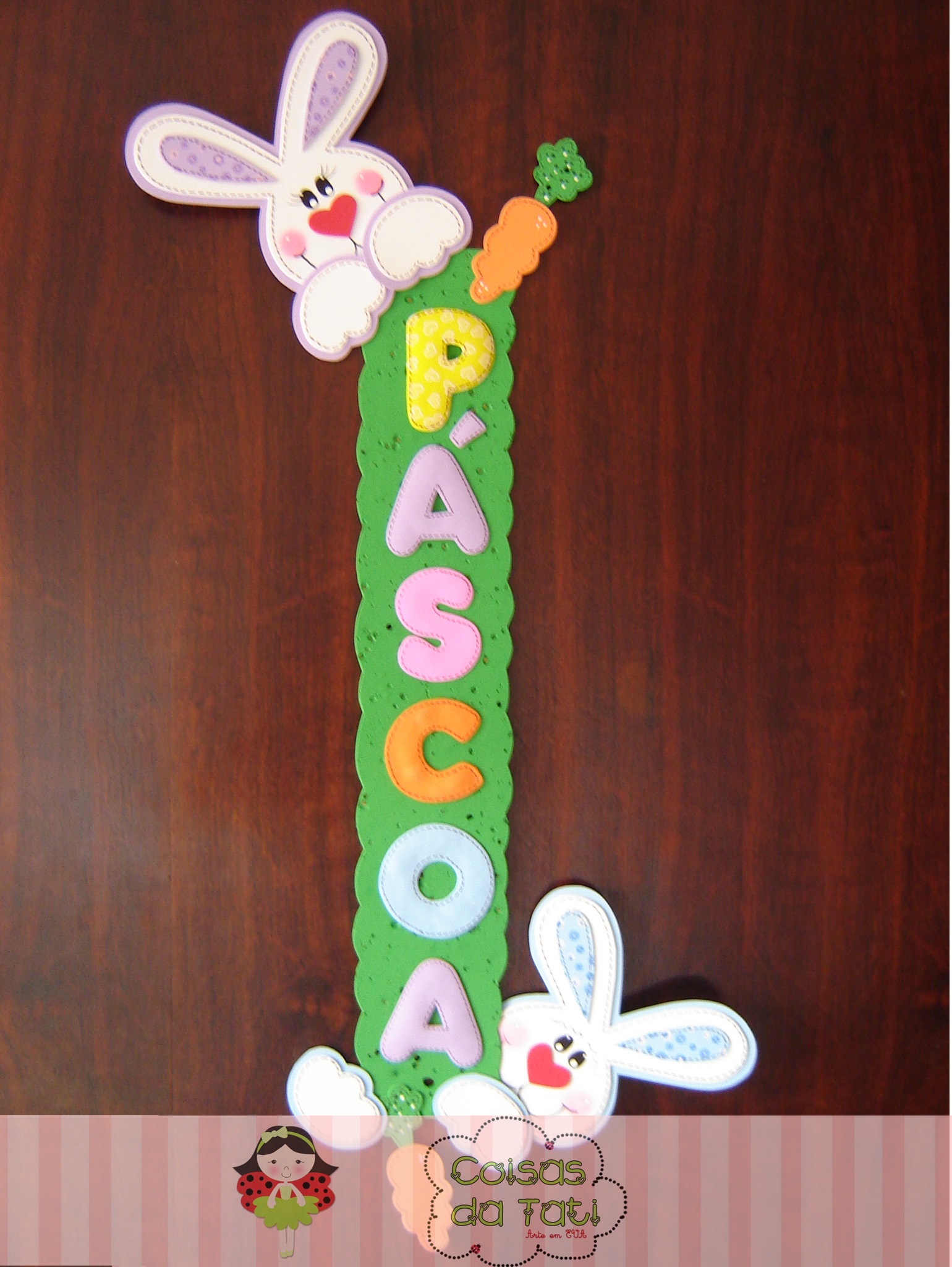 decoracao de porta para a pascoa