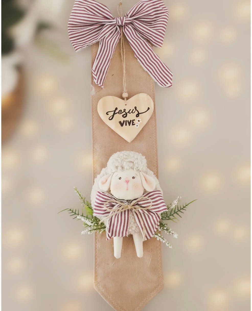 Significado dos Símbolos de Páscoa na Decoração da Porta