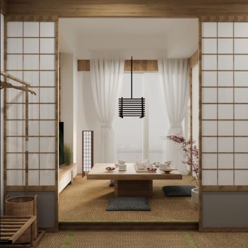 Iluminação Suave: O Segredo para um Quarto Japonês Relaxante