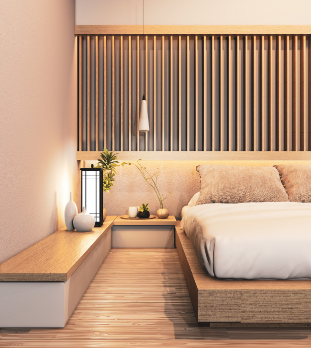 Iluminação Suave: O Segredo para um Quarto Japonês Relaxante