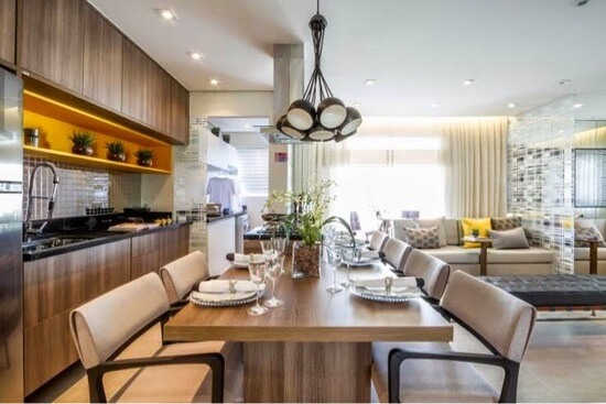 O Charme do Estilo Kitsch na Decoração de Ambientes Integrados