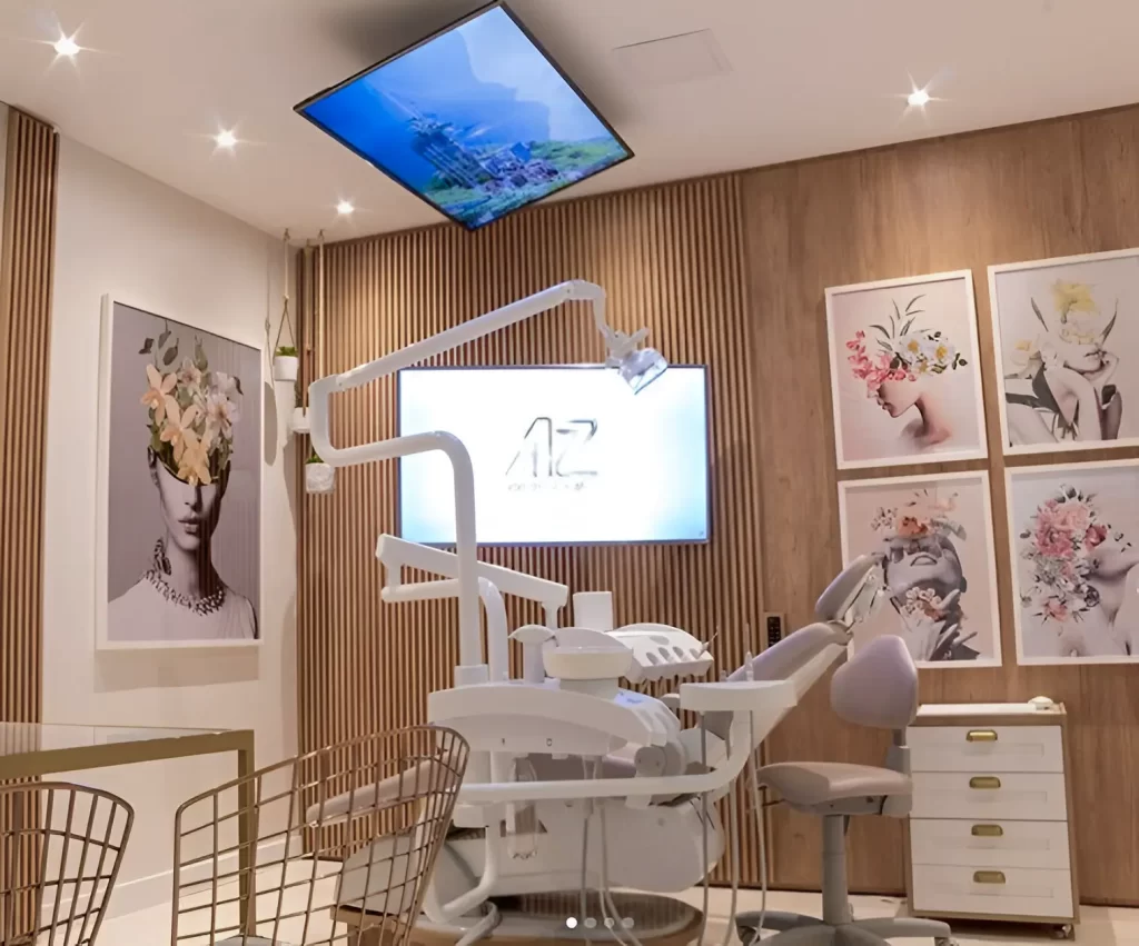decoração de sala odontológica