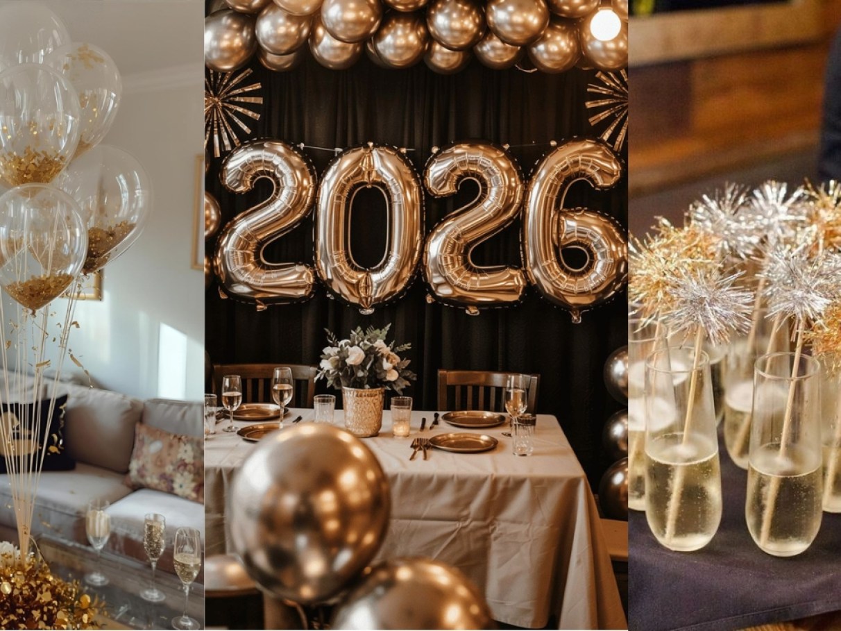 decoracao de sala para o ano novo