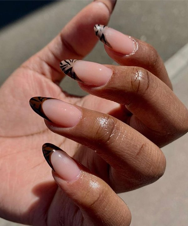 tutorial francesinha invertida com ponta cromada