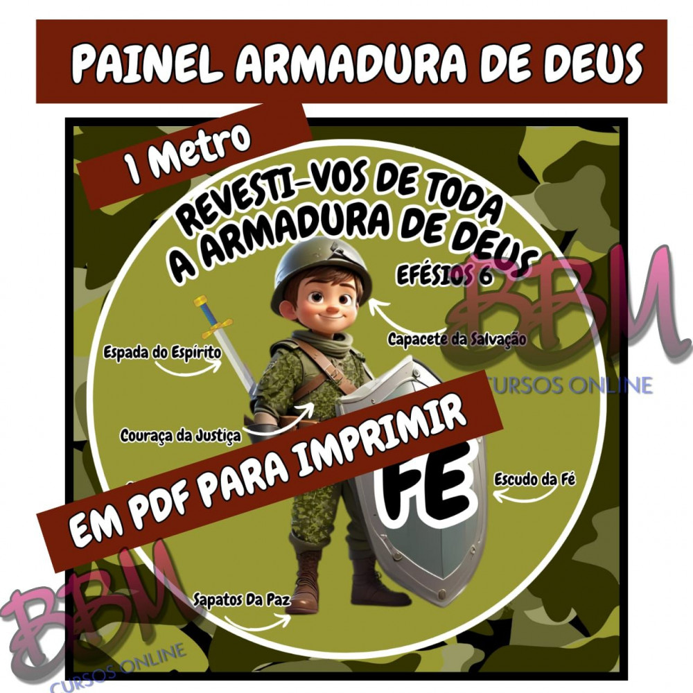 Onde Encontrar Quadros e Placas com Versículos de Efésios 6 para Decorar