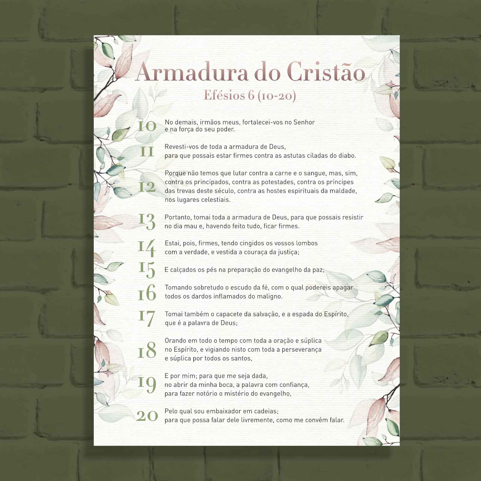 Decoração Cristã: Ideias Criativas com o Tema Efésios 6 para Cada Ambiente