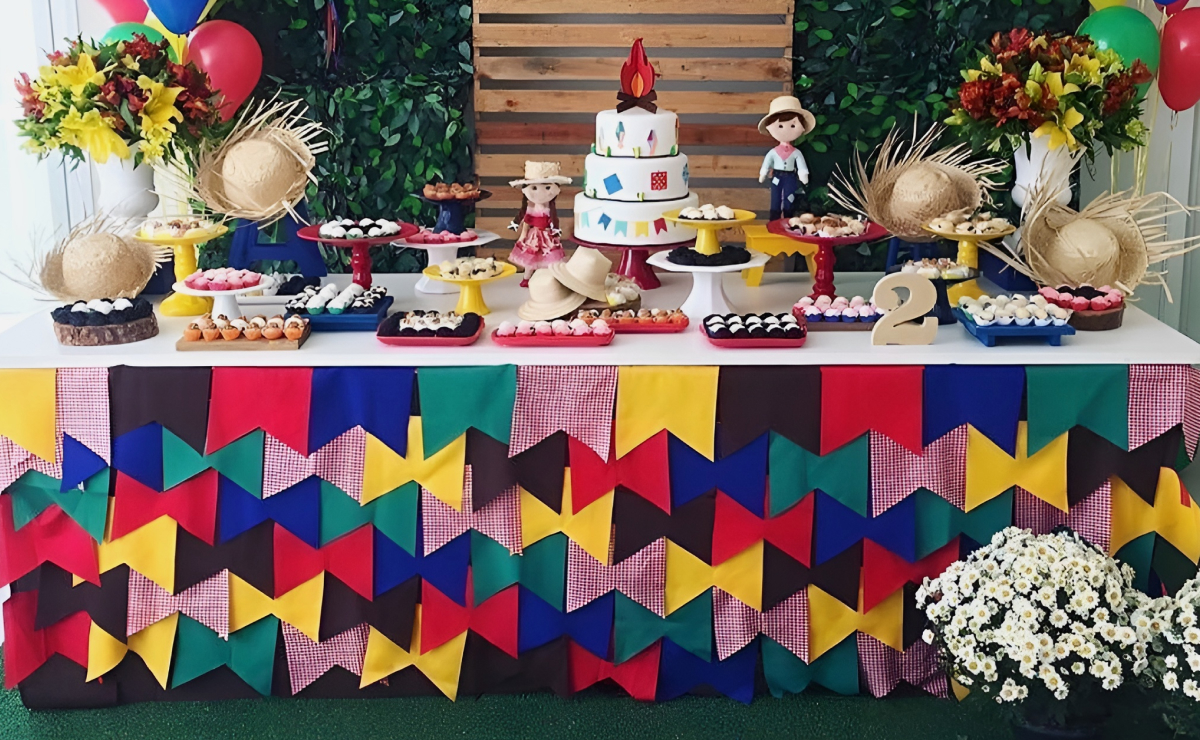 Tendências de Cores e Estilos para Decoração de Festa Junina 2025