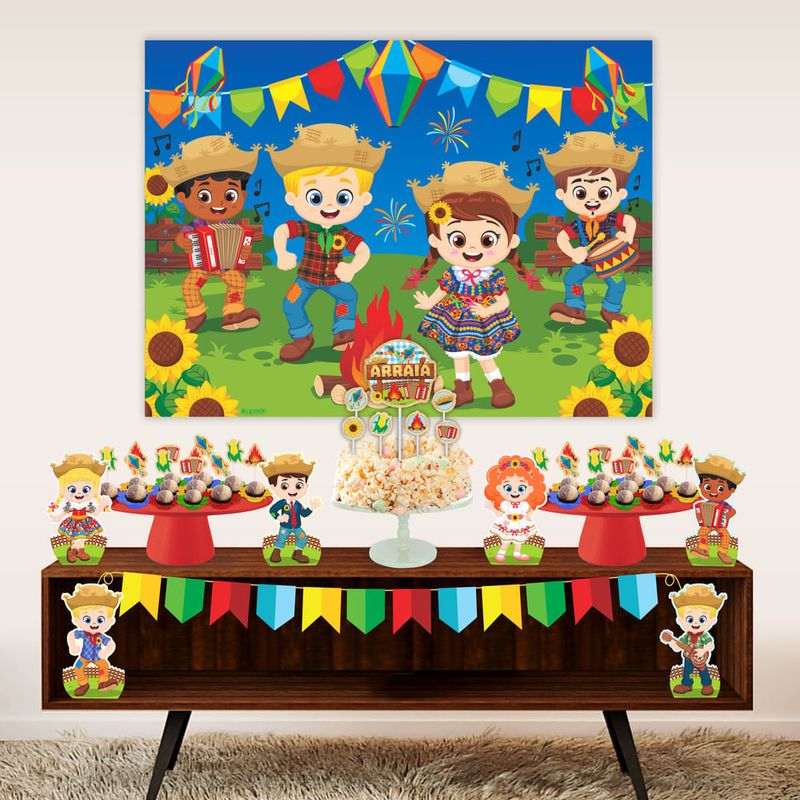 decoração festa junina