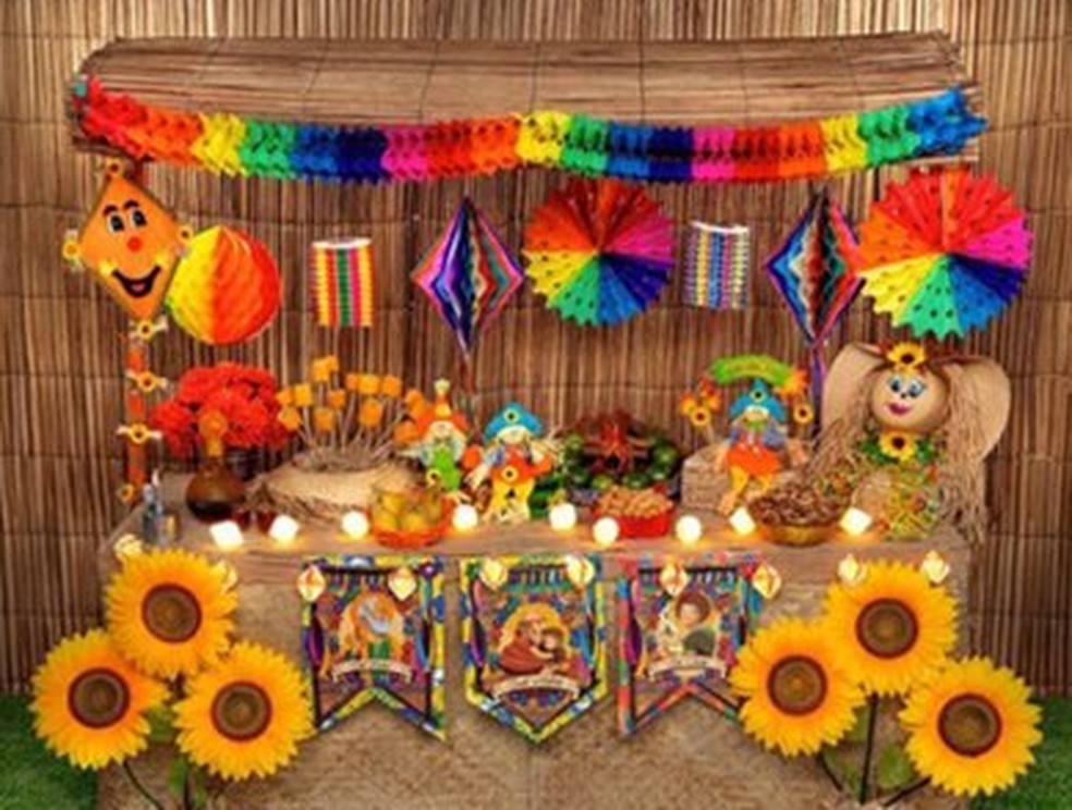 decoração festa junina