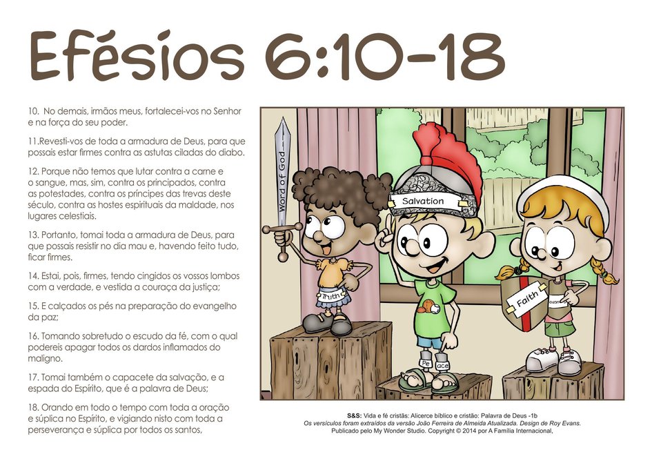 DIY: Faça Você Mesmo os Elementos da Armadura de Deus para Sua Igreja