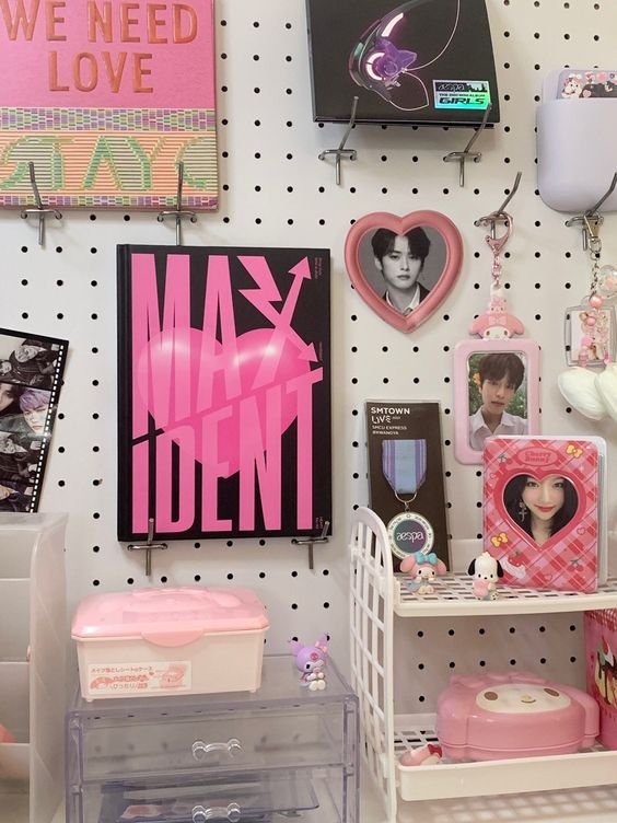 decoração kpop