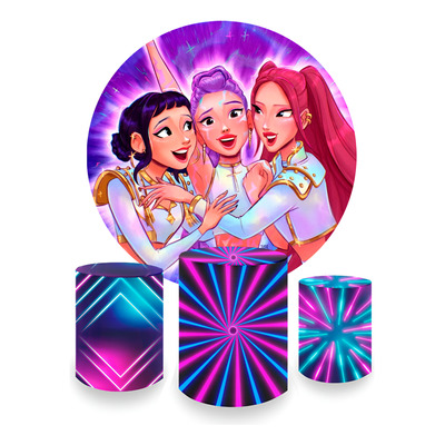 Tendências de Decoração K-pop: O Tema 'Guerreiras do K-pop' em Destaque