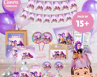 decoração kpop aniversário