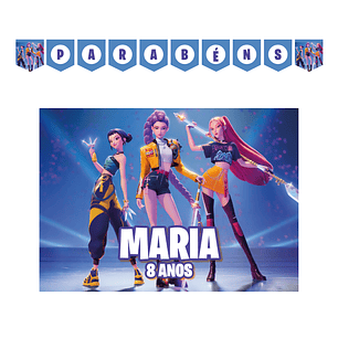 decoração kpop aniversário