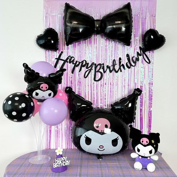 decoração kuromi e my melody