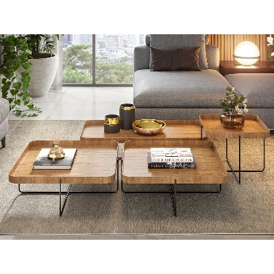 Mesas de Centro Pequenas: Dicas Inteligentes para Ampliar o Espaço