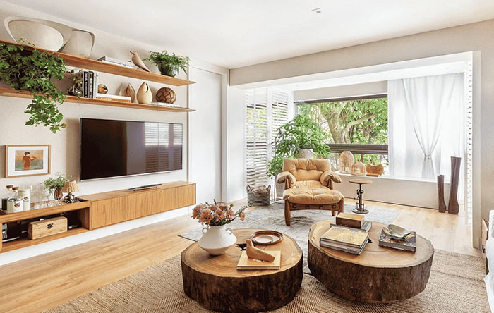 decoracao para rack de sala