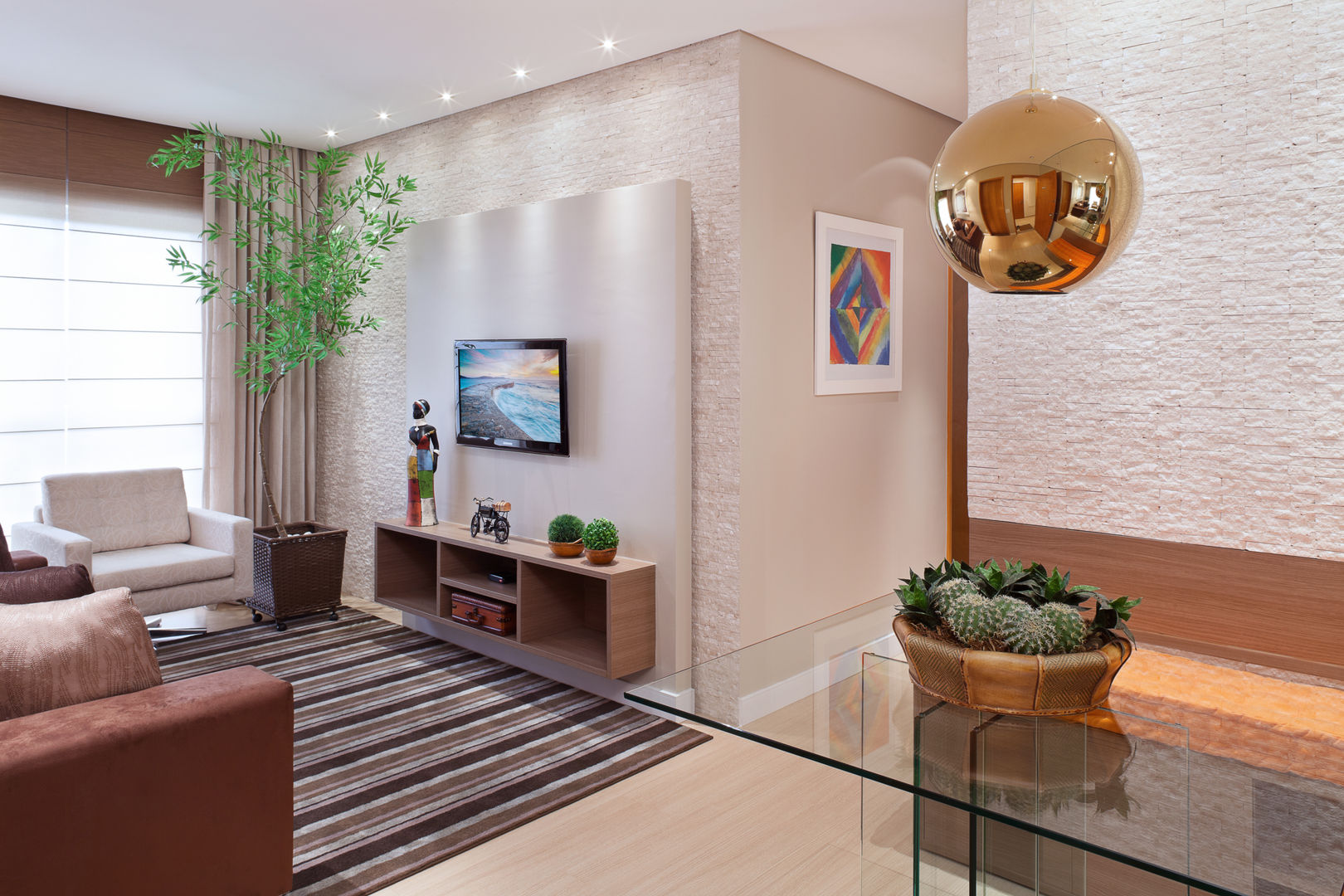 decoracao para rack de sala