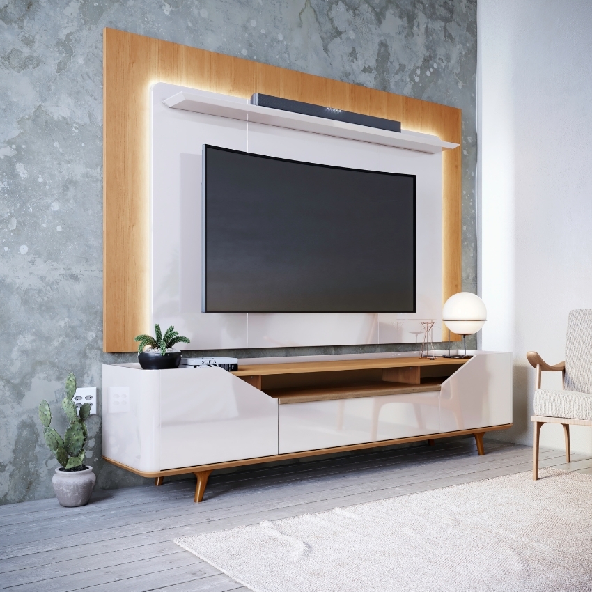 decoracao para rack de sala