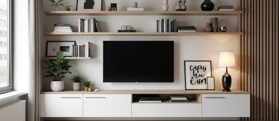 decoracao para rack de sala