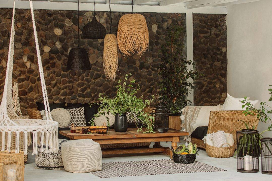 decoração rústica