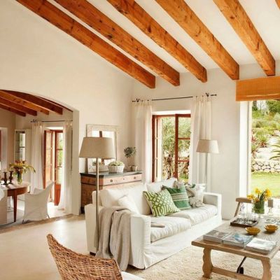 decoração rústica