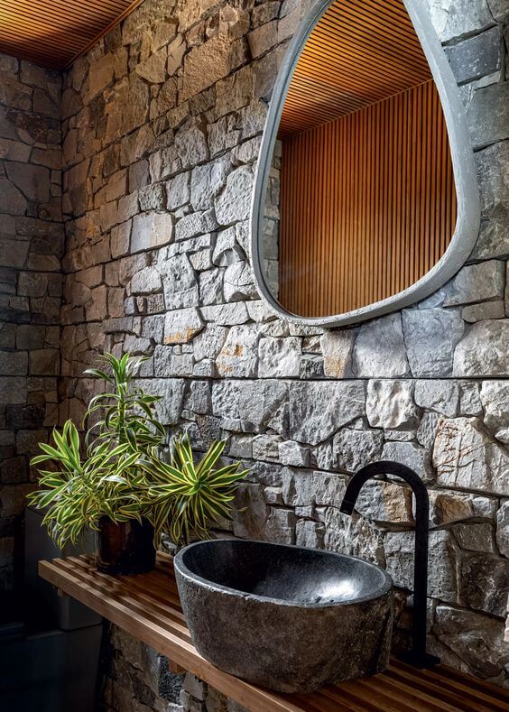 decoração rústica