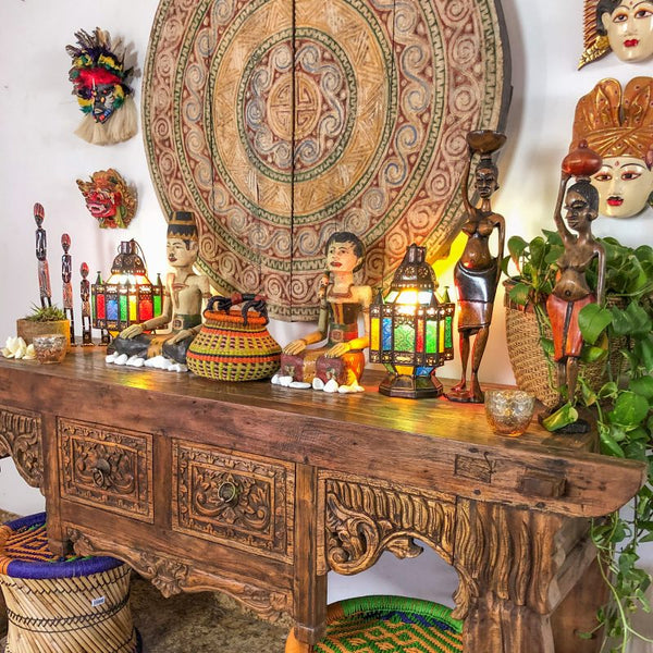 decoração rústica