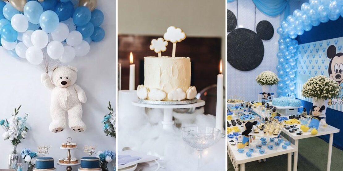 Decoração de Chá de Bebê com Balões e Papel: Passo a Passo