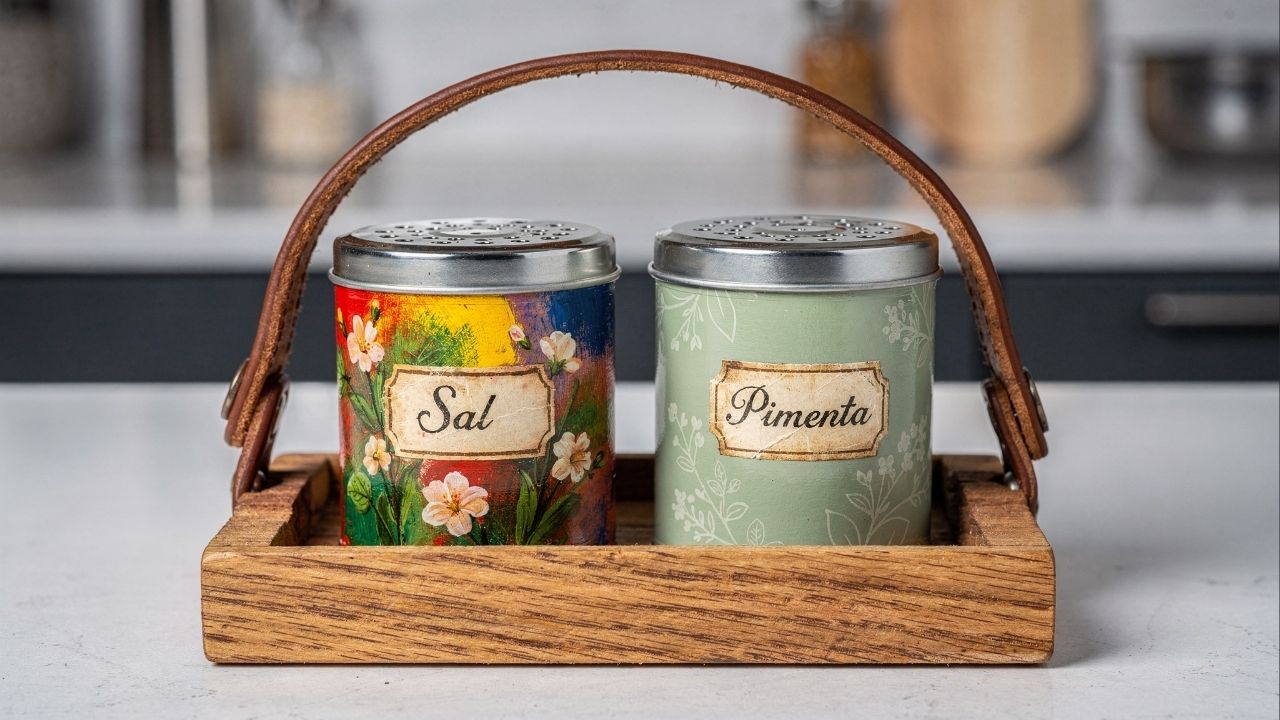 Organização Criativa no Banheiro: Usando Potes de Requeijão