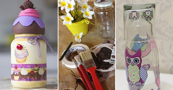 Guia Completo de Materiais Essenciais para Decoupage em Vidro