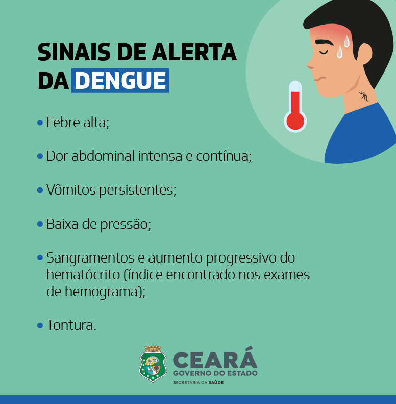 quais os primeiros sintomas da dengue após picada