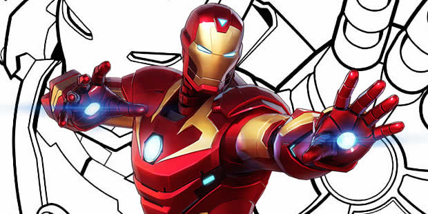 quanto custa imprimir desenhos do homem de ferro