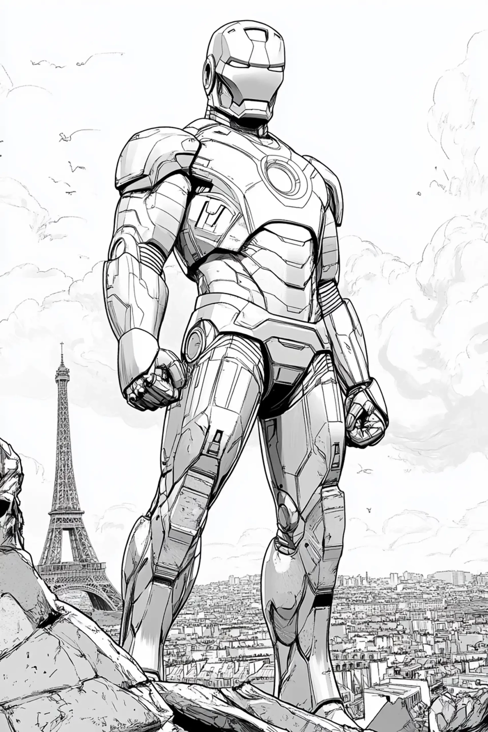 quanto custa imprimir desenhos do homem de ferro