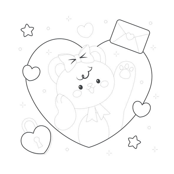 erros comuns ao ensinar a colorir desenhos pontilhados