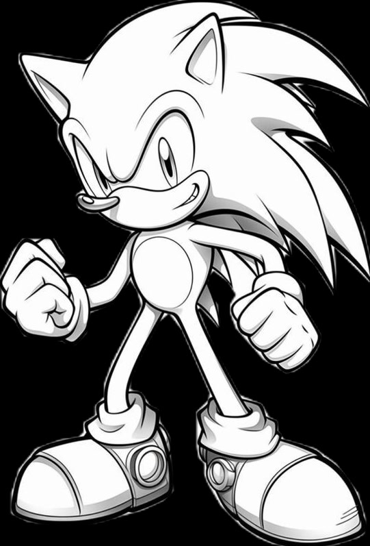 erros comuns ao colorir o sonic