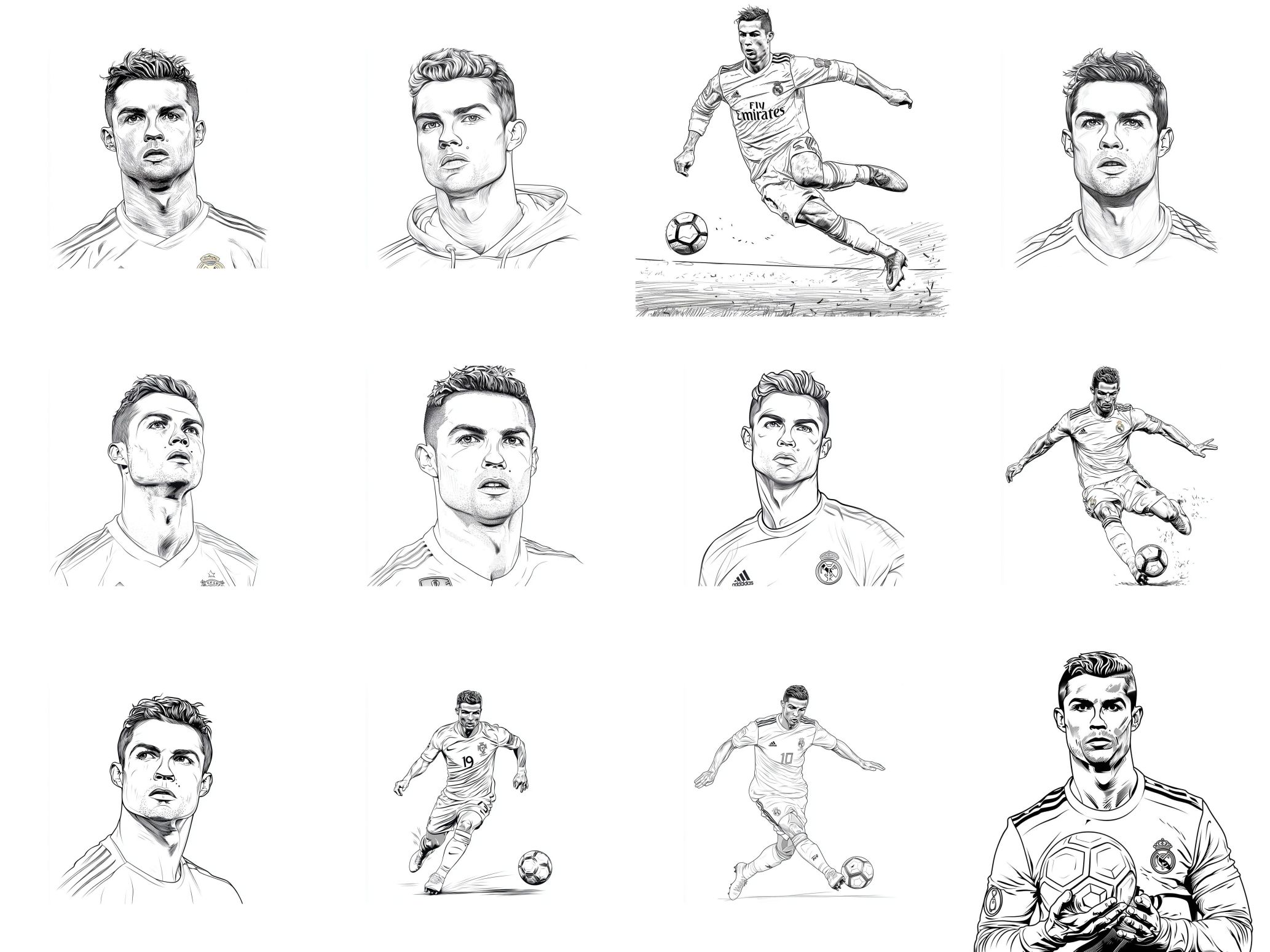 5 ideias de títulos:
1. Descubra os Melhores Desenhos do Cristiano Ronaldo para Colorir e Imprimir
2. Aprenda a Desenhar o CR7: Tutoriais Passo a Passo
3. Desenhos do Cristiano Ronaldo: De Gols a Comemorações Icônicas
4. Onde Encontrar Desenhos do Cristiano Ronaldo para Crianças
5. Cristiano Ronaldo para Colorir: Estilos Realistas e Cartoon