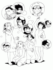 erros comuns ao colorir desenhos do naruto