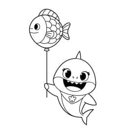 erros comuns ao colorir baby shark