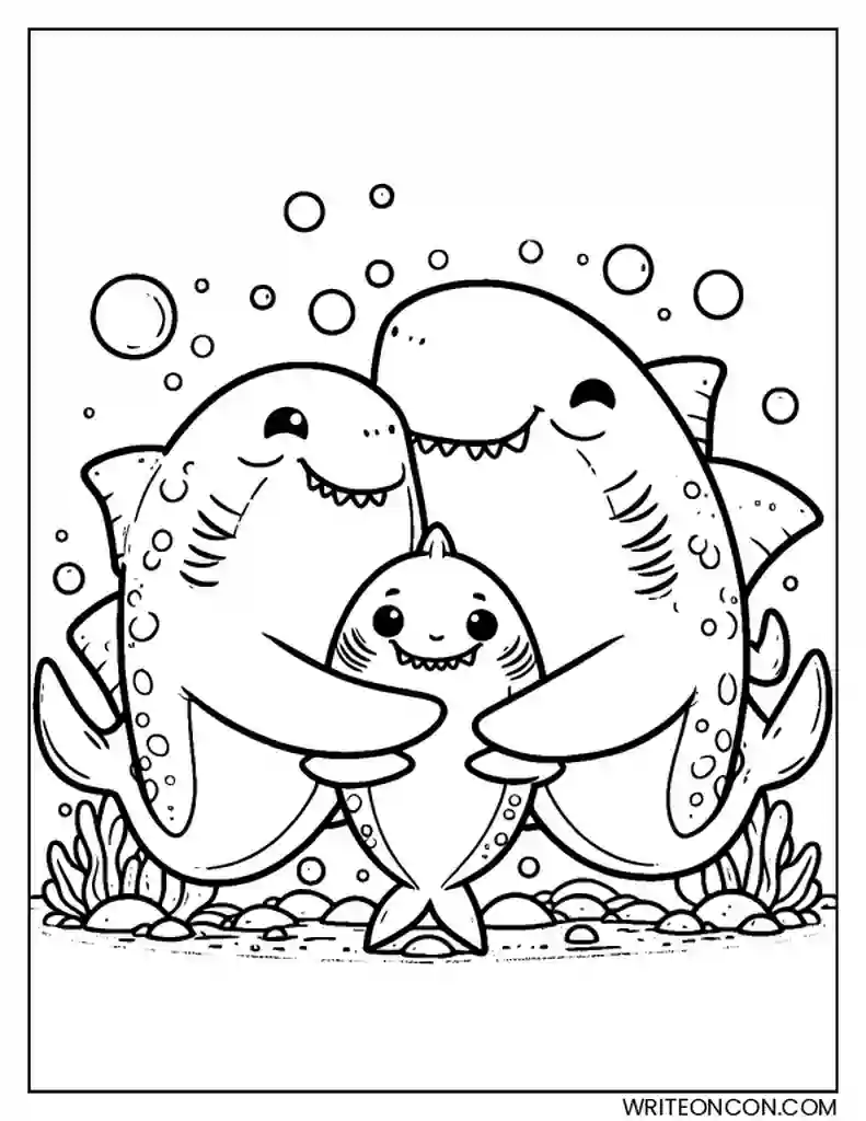 erros comuns ao colorir baby shark