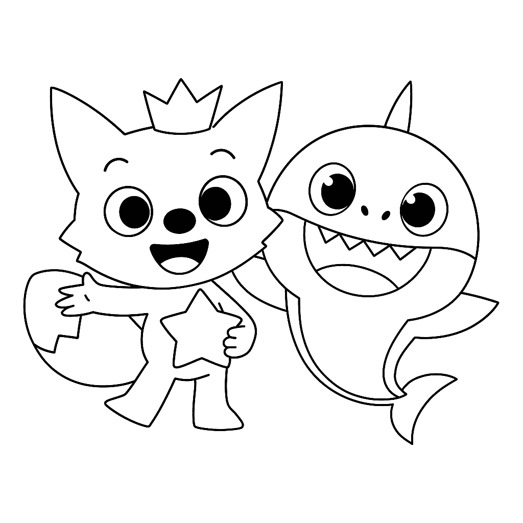 custo de impressão de desenhos baby shark