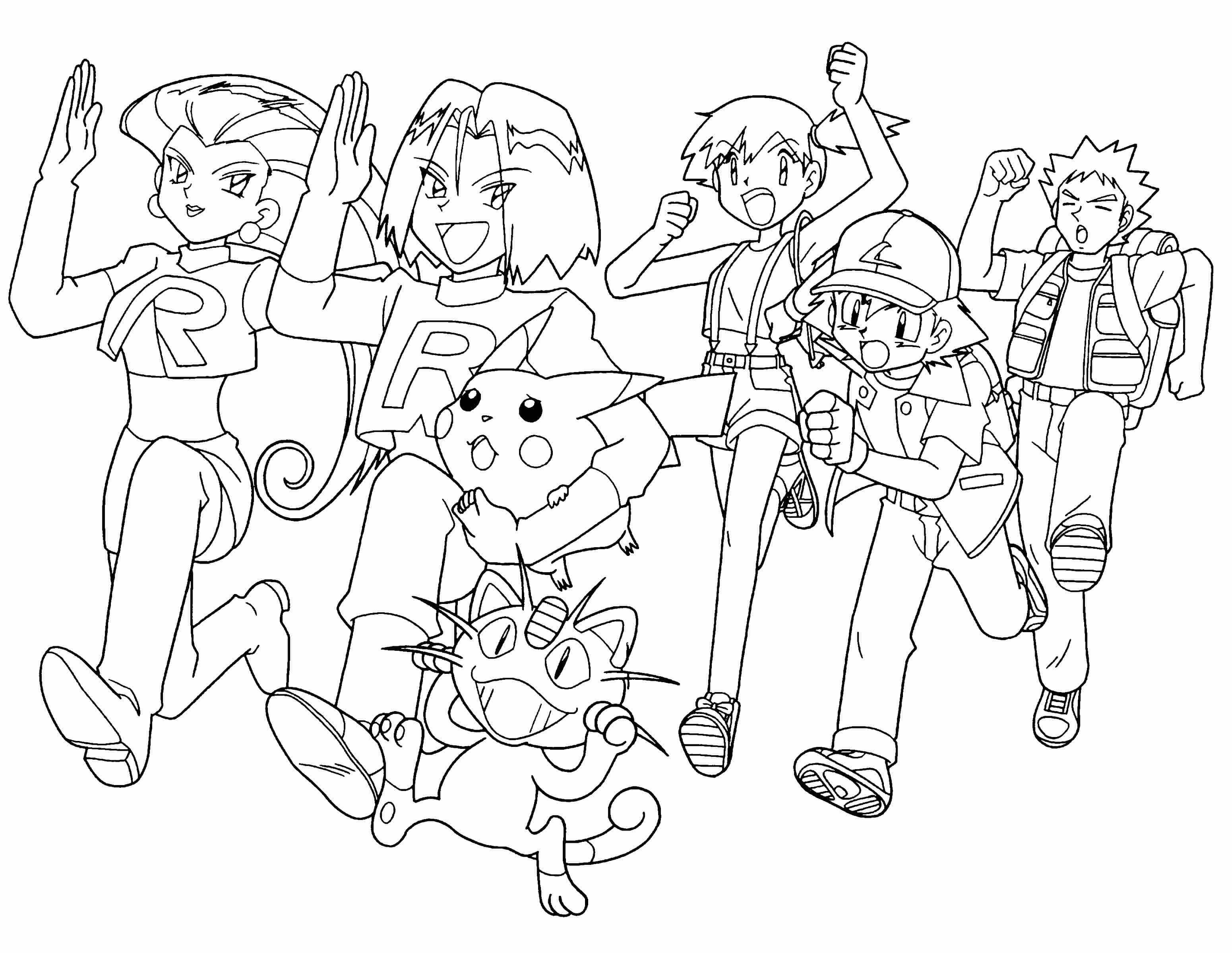 desenhos para colorir do pokemon